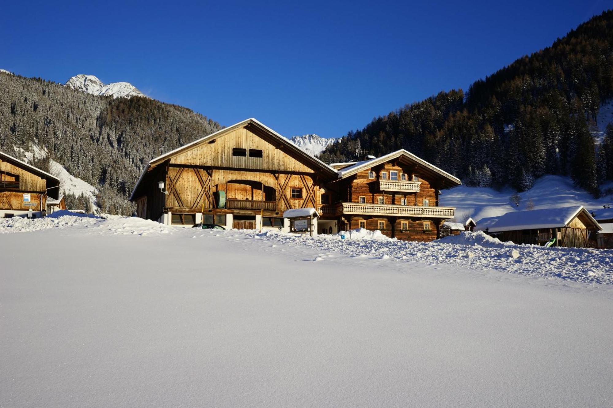 Unterhabererhof Apartamento Santa Maddalena in Casies Exterior foto